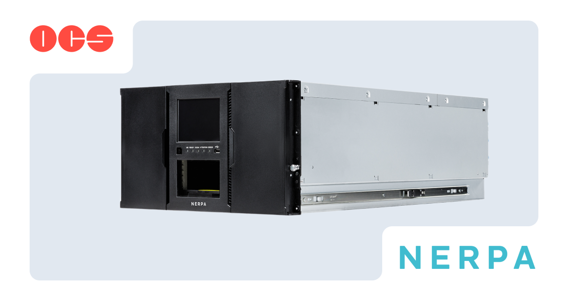 Nerpa выпустила ленточную библиотеку с поддержкой новейшего стандарта LTO-10